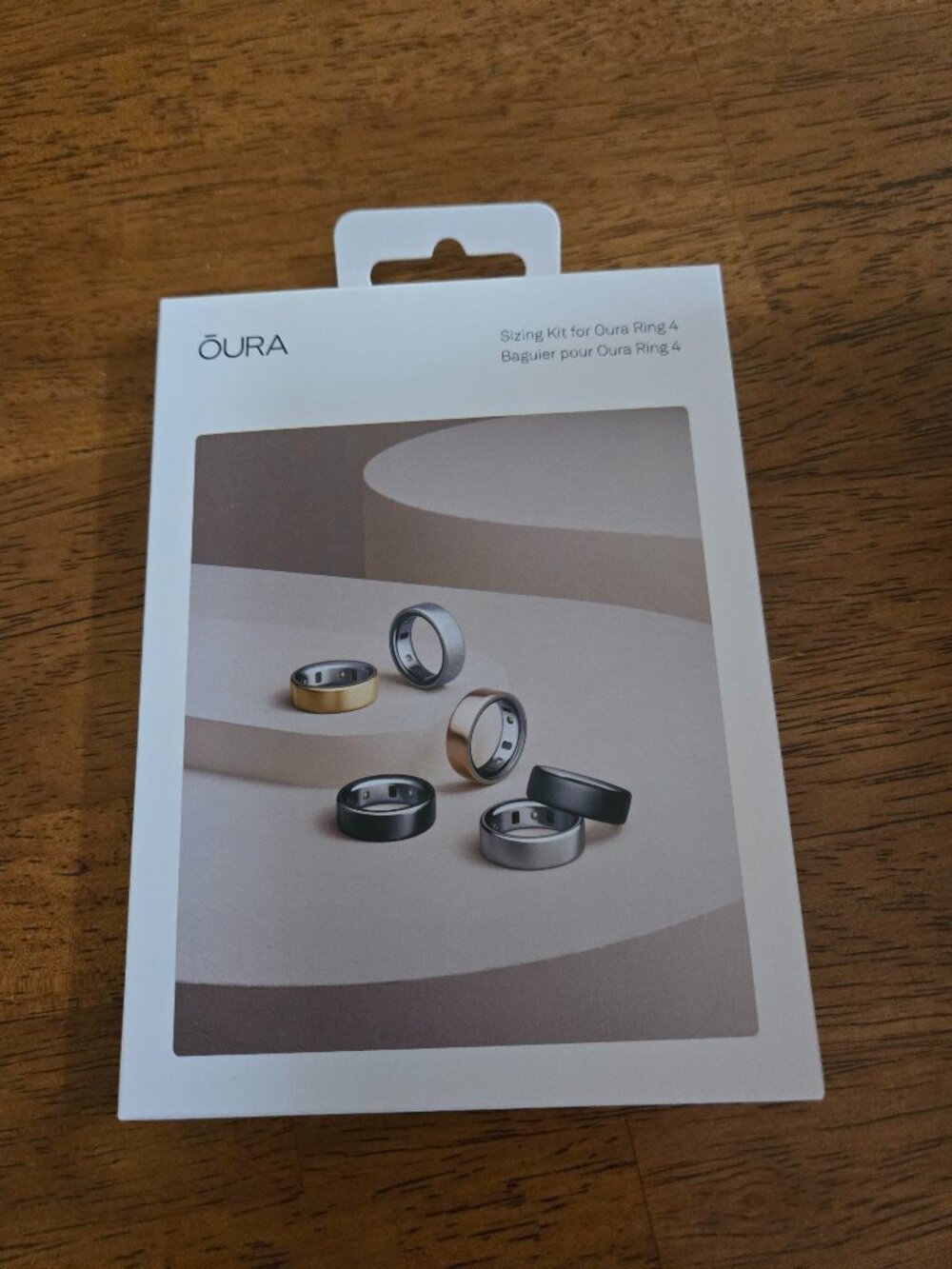 New Sealed Oura 4 Ring Sizing Kit